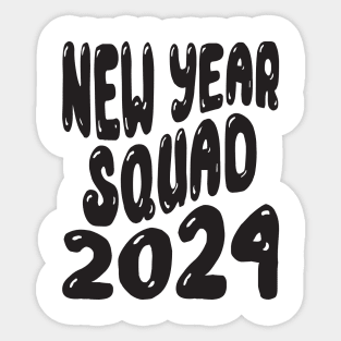 new Year Squad Sticker